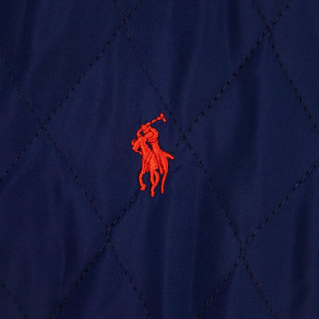 P380 zp version [Exclusive supply] Ralph Lauren/Ralph Lauren 2024aw Autumn and Winter Red Label Pony Navy Blue Plaid Diamond Plaid Reversible Imitation Feather Jacket - Double-sided washed cotton, four-in-one quilting, thick plate ✅ - Customized retro silver and bronze brand hardware buckle ✅ - Face with brushed feeling memory cloth 1X1 cotton flat machine thread collar, warm and comfortable ✅ - RL double-sided series, one-piece, two-match Spend one dollar to buy double happiness. Plain navy blue on the front. Simple and versatile. Retro color checkered on the back. Eye-catching. Pragmatic double-sided four-in-one quilted embroidered cotton jacket. Customized 1X1 cotton ribbed collar. Keeps the upper body warm without weighing down. Same style for men and women. Highly recommended. Color: Blue Size: S M L XL Number: WW10757